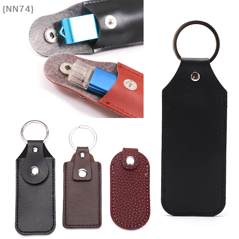 Leather Key Ring Case for USB  - Jet Tech Accessories ulasan dan harga