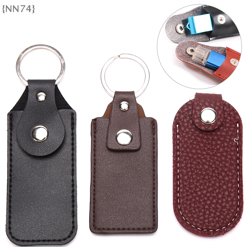 Leather Key Ring Case for USB  - Jet Tech Accessories ulasan dan harga