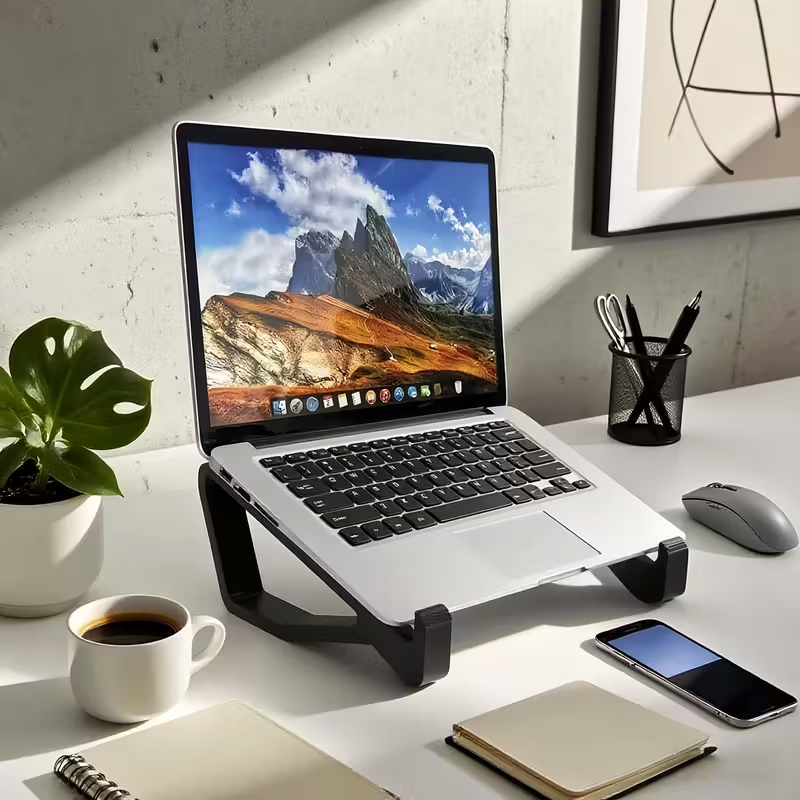 Ergonomic adjustable laptop st - Laptop Stand Bamboo ulasan dan harga