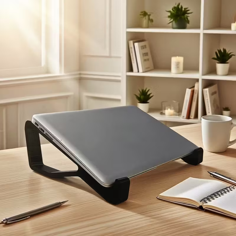 Ergonomic adjustable laptop st - Laptop Stand Bamboo ulasan dan harga