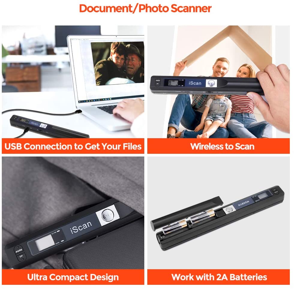 Portable iScan Handheld Scanne - Document Scanner Portable ulasan dan harga