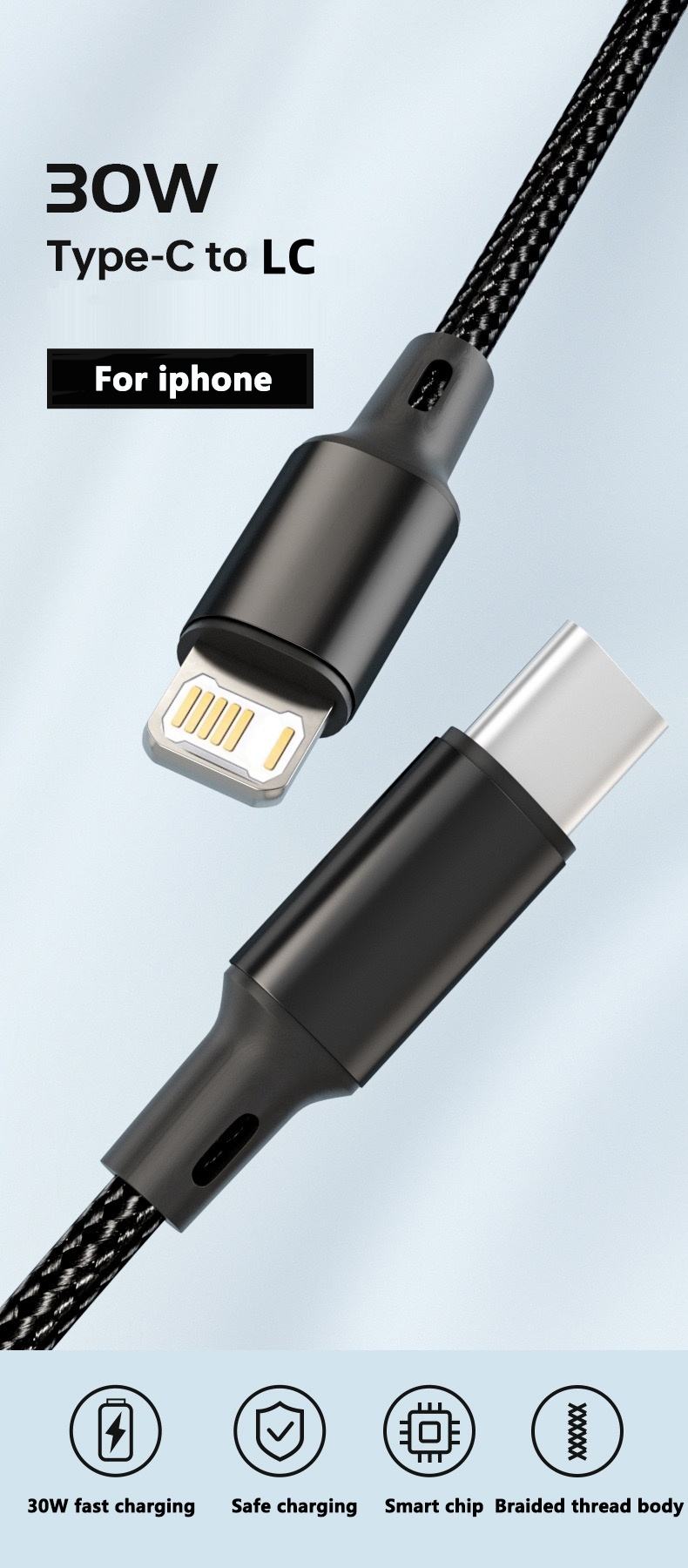 PD 30W USB Cable For iPhone 14 - Tech Accessories Apple ulasan dan harga