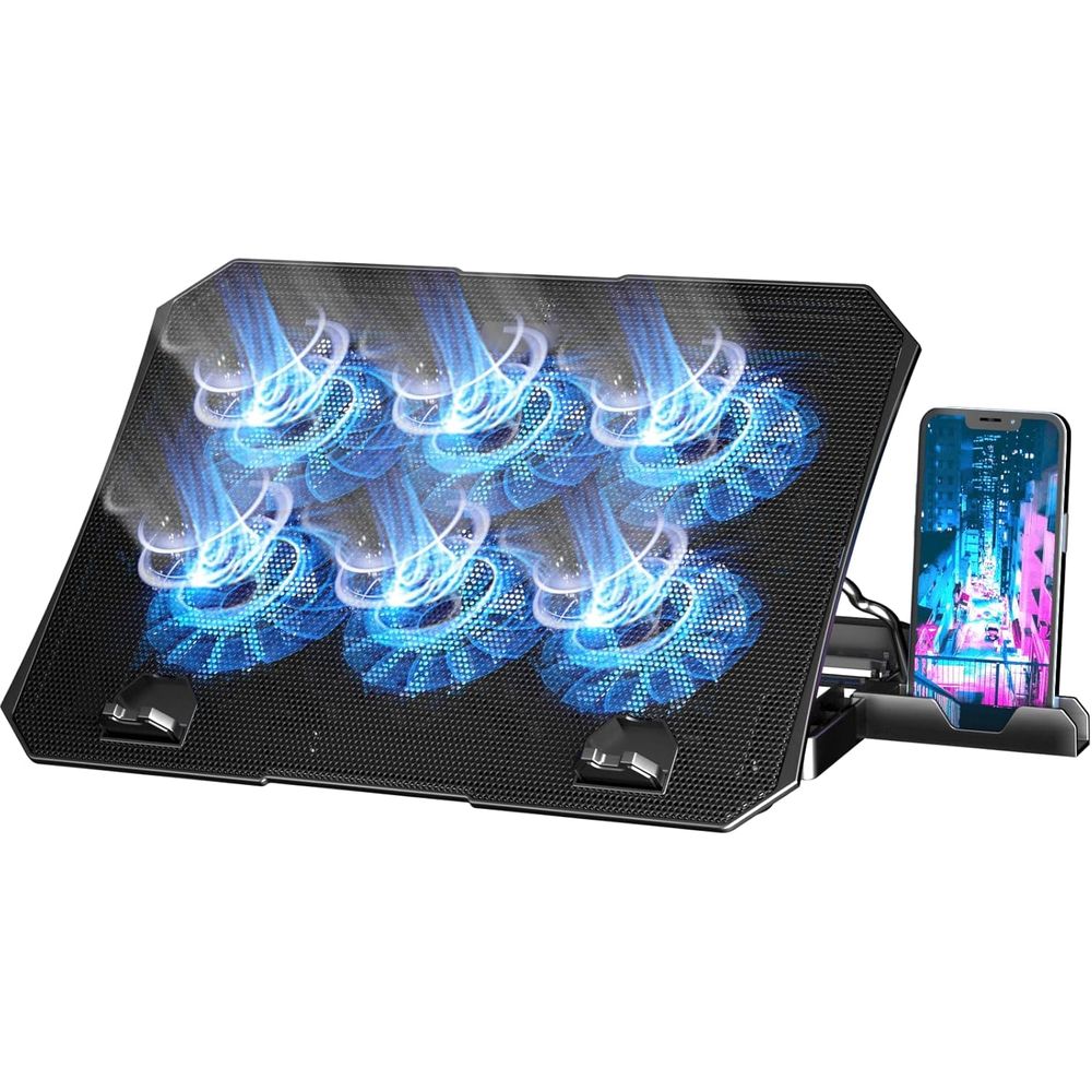 15.6 Inch Laptop Cooling Pad w - Laptop Stand Bamboo ulasan dan harga
