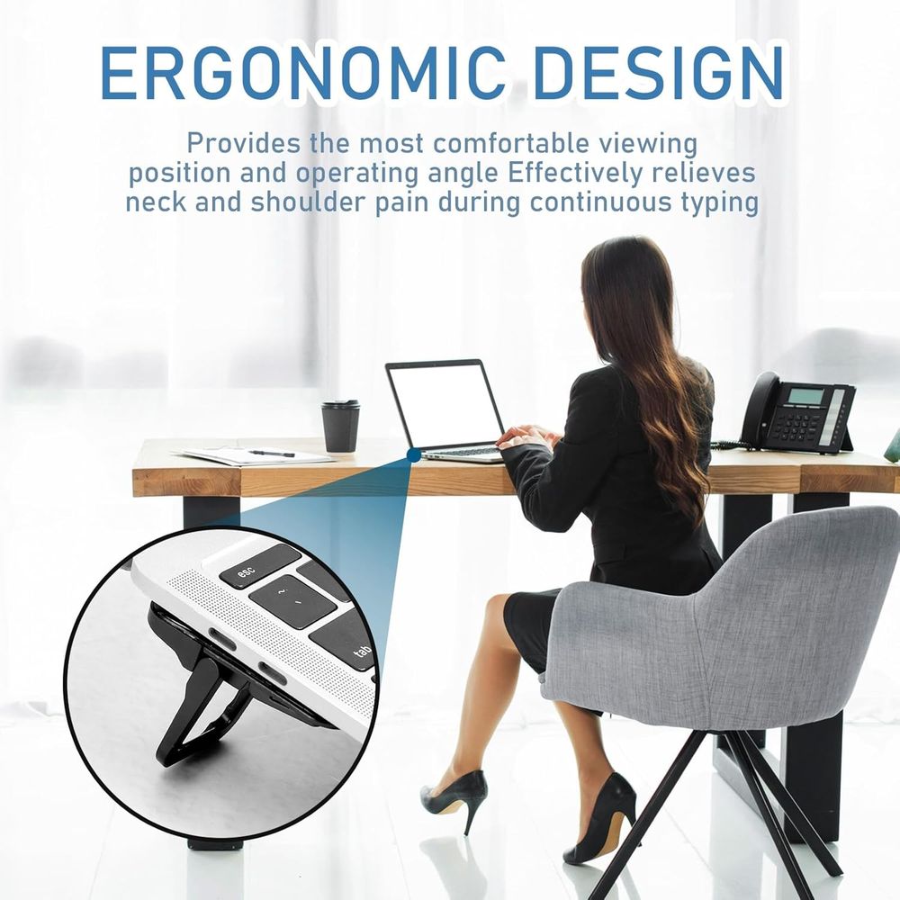 Dual-Angle Portable Keyboard S - Laptop Stand Bamboo ulasan dan harga