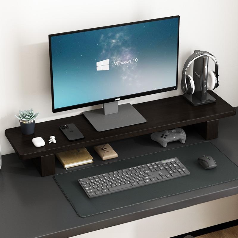 Elegant Bamboo Wood Desktop St - Laptop Stand Bamboo ulasan dan harga