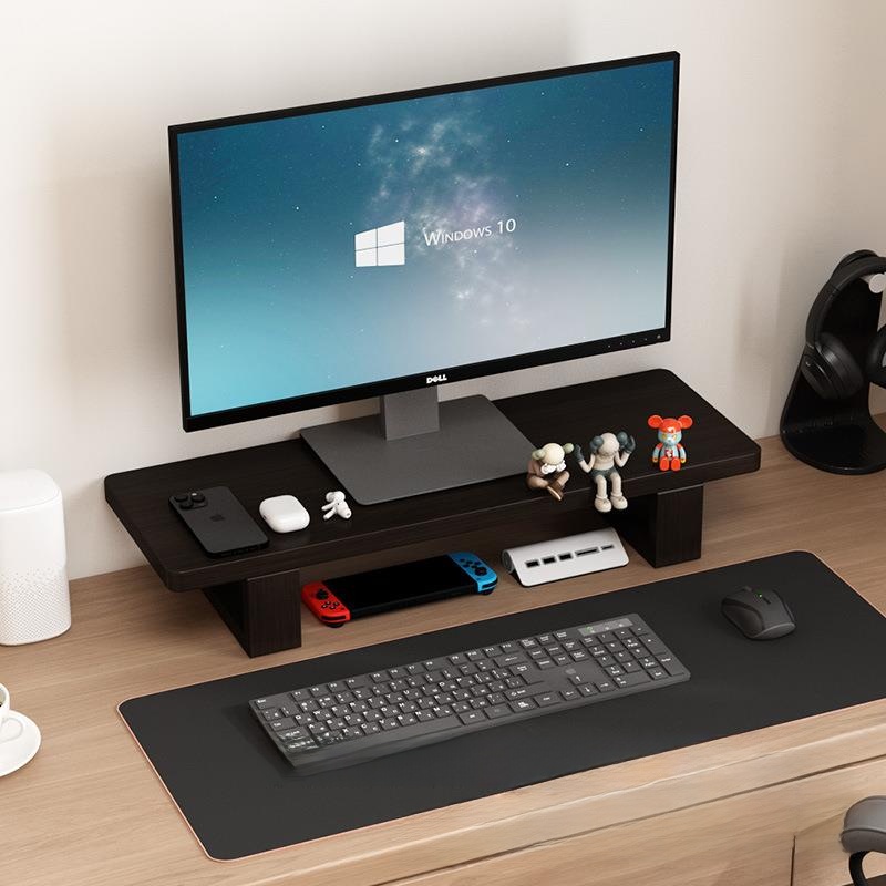 Elegant Bamboo Wood Desktop St - Laptop Stand Bamboo ulasan dan harga