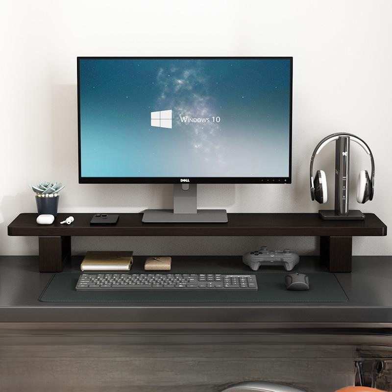 Elegant Bamboo Wood Desktop St - Laptop Stand Bamboo ulasan dan harga