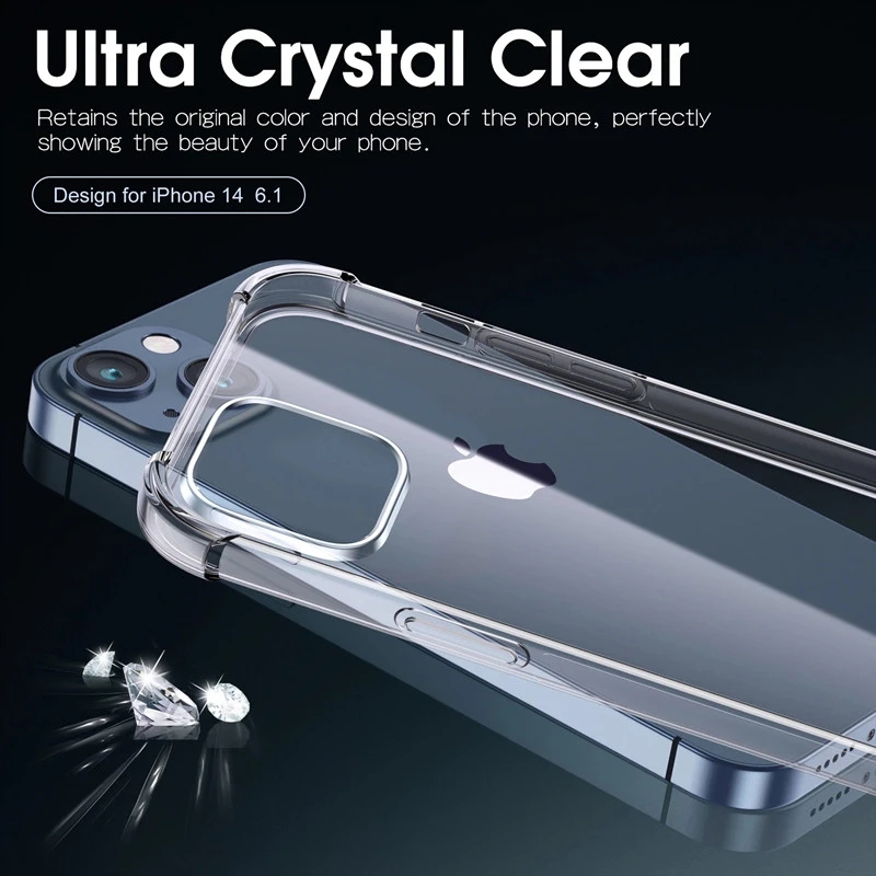 Shockproof Clear Phone Case Fo - Tech Accessories Apple ulasan dan harga