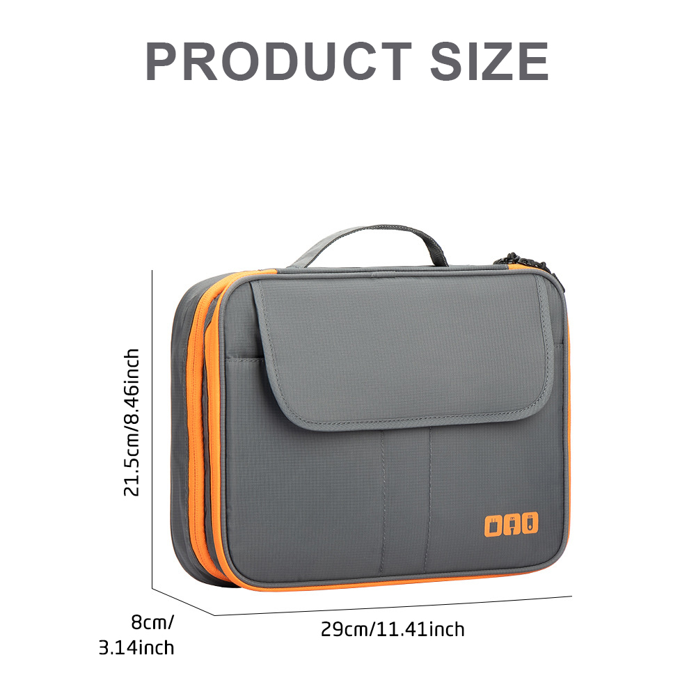 Large Capacity Tech Organizer  - Tech Accessories Travel Organizer Pouch ulasan dan harga