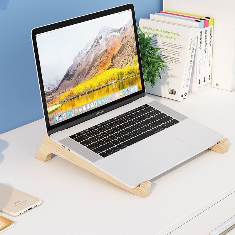 Laptop Stand for MacBook Pro N - Laptop Stand Bamboo ulasan dan harga