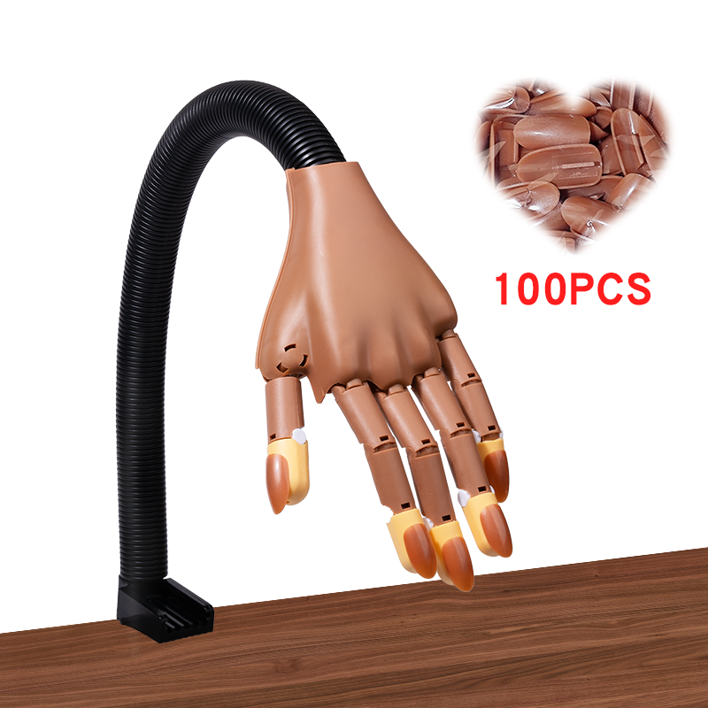 Nail Fake Practice Hand Movabl - Tech Accessories Store ulasan dan harga