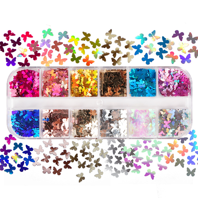 Mix Color Fluorescent Butterfl - Tech Accessories Store ulasan dan harga