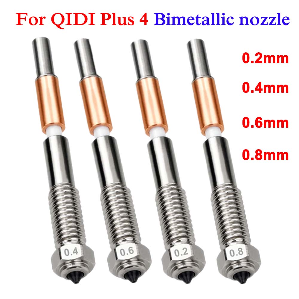 For QIDI Plus 4 Bimetal Nozzle - Tech Accessories Store ulasan dan harga