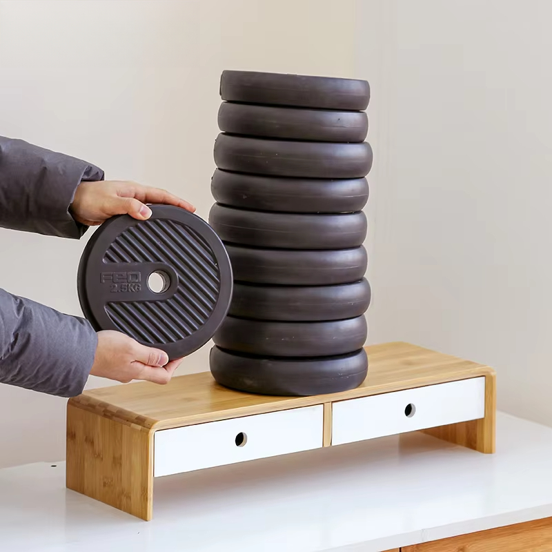 Bamboo Laptop Monitor Riser Ec - Laptop Stand Bamboo ulasan dan harga