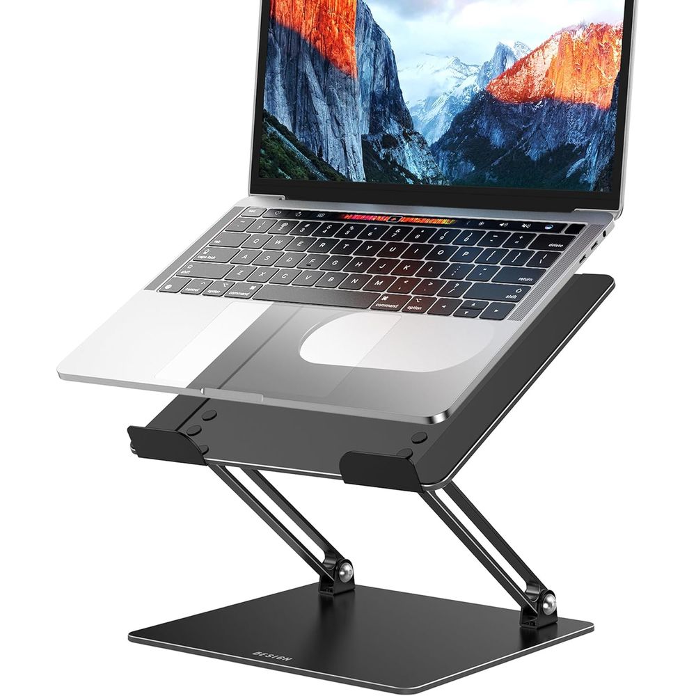 Ergonomic Adjustable Laptop St - Laptop Stand Bamboo ulasan dan harga