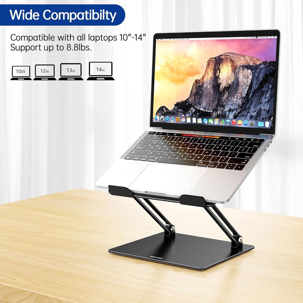 Ergonomic Adjustable Laptop St - Laptop Stand Bamboo ulasan dan harga