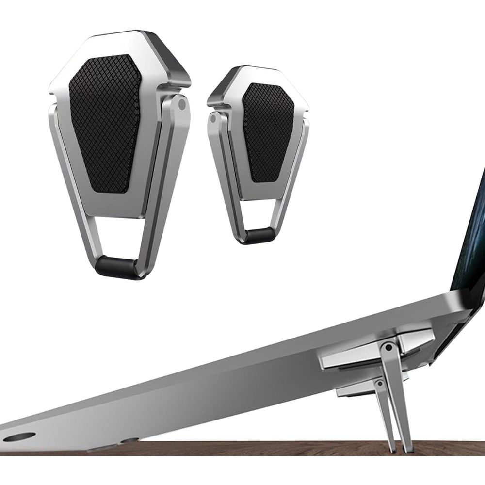 Portable Zinc Alloy Laptop Sta - Laptop Stand Bamboo ulasan dan harga