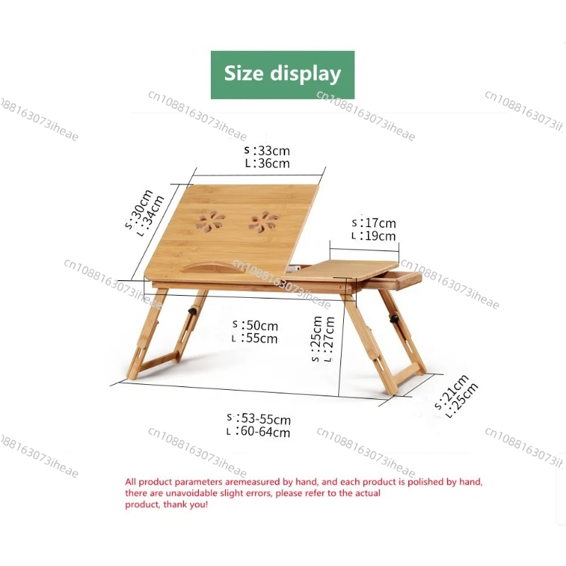 Laptop Tablet PC Stand, PC Tab - Laptop Stand Bamboo ulasan dan harga